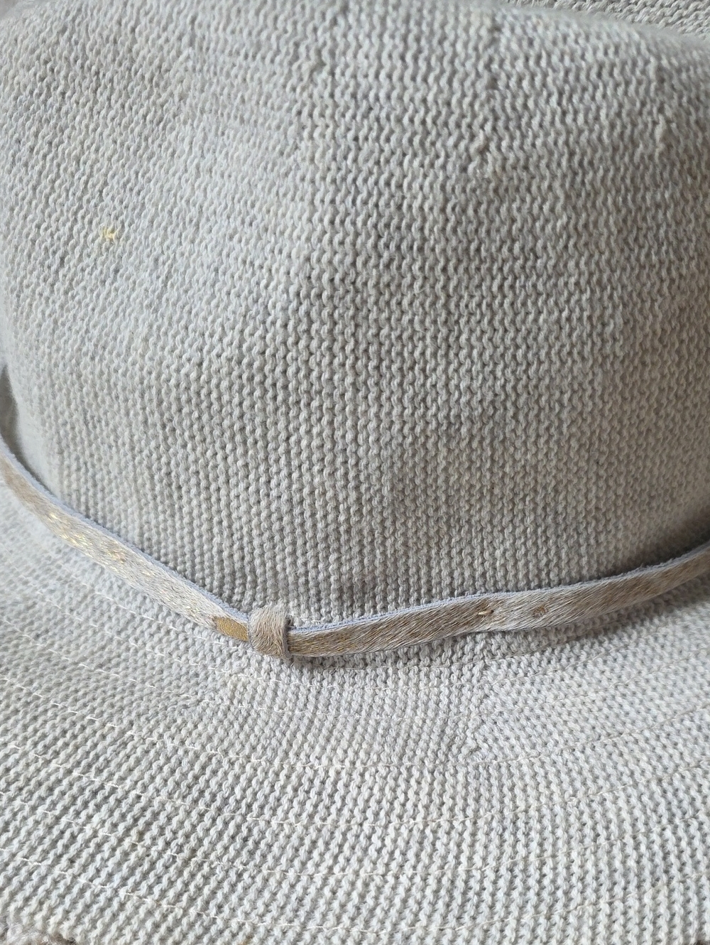Wyeth Packable Panama in Ivory - Picture 4 of 6